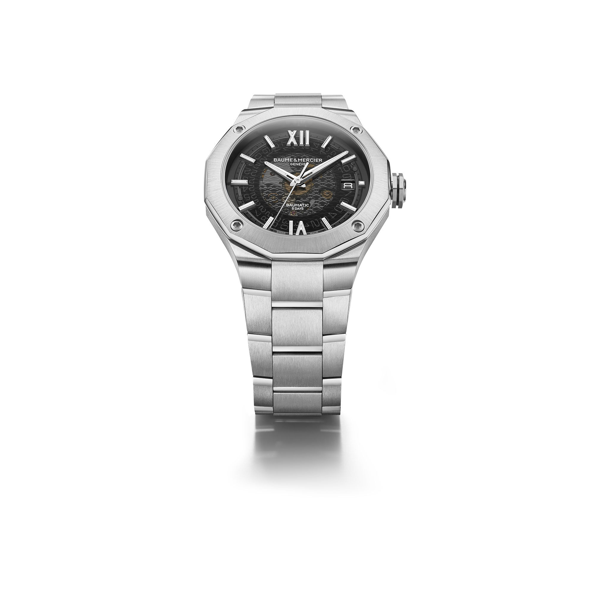 Baume Mercier Men s Watch Riviera Stainless Steel Automatic